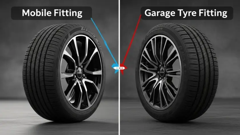 Mobile Tyre Fitting vs Garage Tyre Fitting