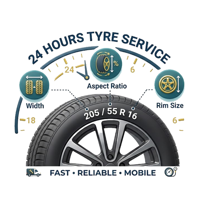 24 Hour Mobile Tyre Services