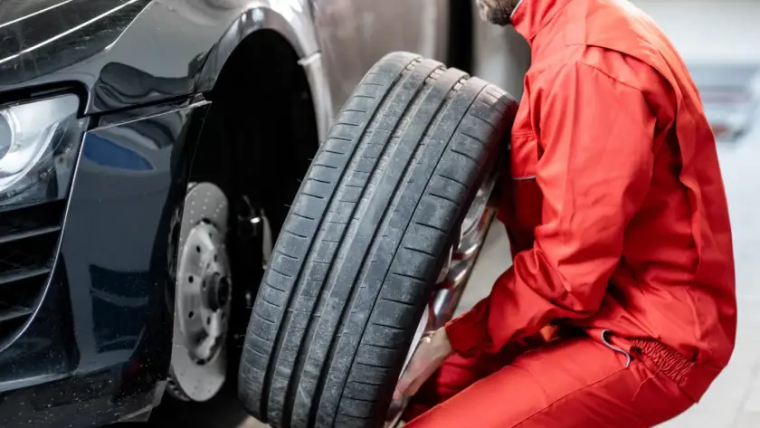 Can you drive with a flat tyre UK
