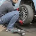 Sidewall Damage on a Tyre