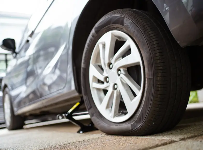 Slow puncture symptoms